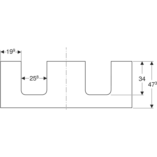 Geberit Zubehör/Ersatzteile für Badezimmerzubehör „One“ Geberit Zubehör/Ersatzteile für Badezimmerzubehör „One“