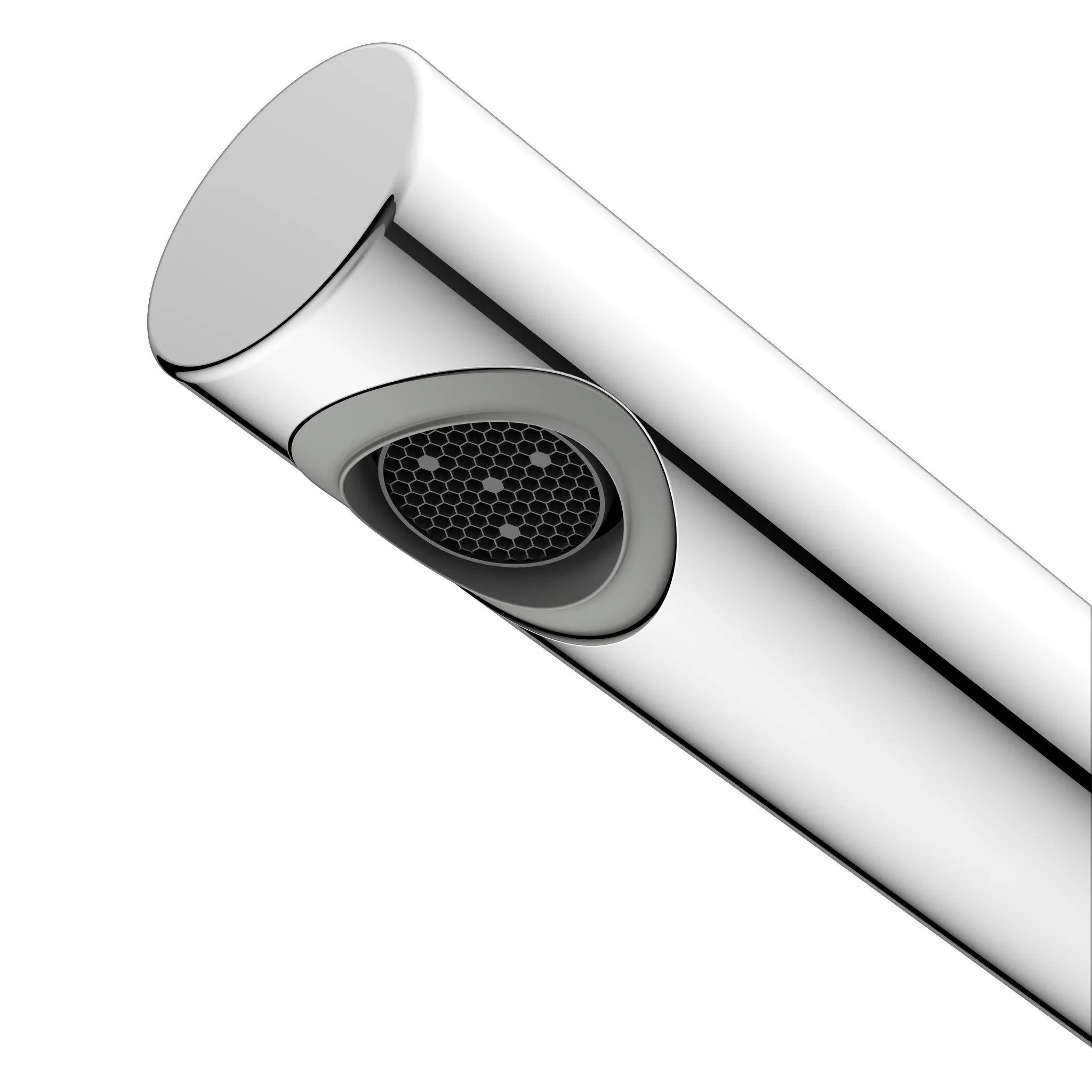 IXMO 59516012101 Einhebel-Waschtischmischer UP Wandmontage, rund Ausladung 265 mm verchromt