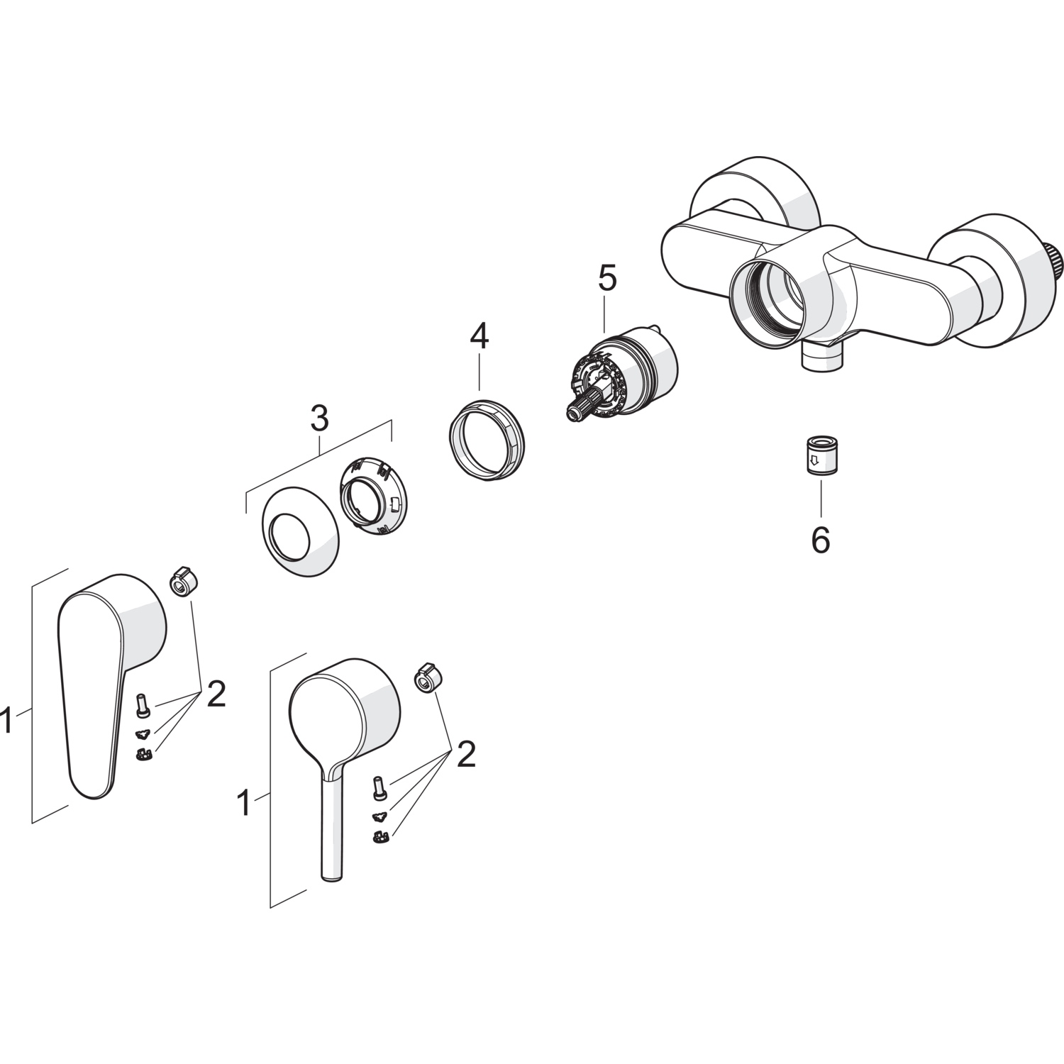 HansaVANTIS Duscharmatur Hansavantis 2022 EHM Brausebatterie 5245 Chrom Pinhebel HansaVANTIS Duscharmatur Hansavantis 2022 EHM Brausebatterie 5245 Chrom Pinhebel