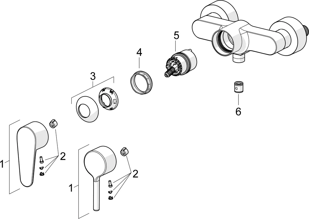 HansaVANTIS Duscharmatur Hansavantis 2022 EHM Brausebatterie 5245 Chrom Pinhebel HansaVANTIS Duscharmatur Hansavantis 2022 EHM Brausebatterie 5245 Chrom Pinhebel