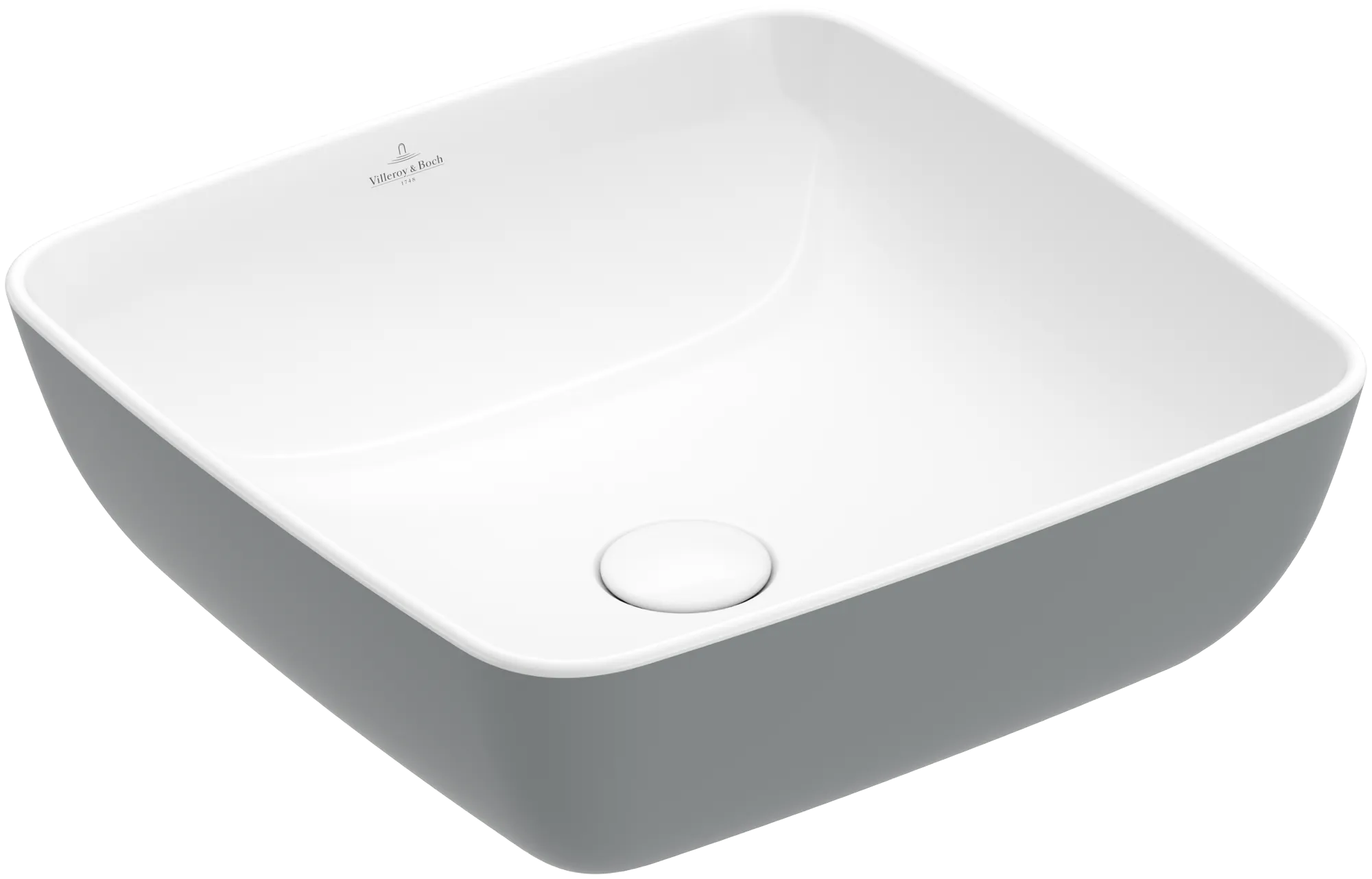 Villeroy & Boch Aufsatzwaschtisch aus TitanCeram „Artis“ 130 mm in French Linen