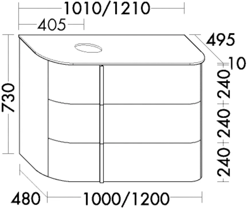 burgbad Badmöbelset „Lavo2.0“ vertikaler Griff, Zierleiste und Alufüße chrom, in Anthrazit Solid Matt burgbad Badmöbelset „Lavo2.0“ vertikaler Griff, Zierleiste und Alufüße chrom, in Anthrazit Solid Matt