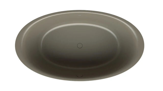 Bette oval Badewanne „BetteEve Oval Silhouette“ 180 × 100 cm in Graphite