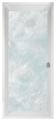 Villeroy & Boch Whirlwanne „Squaro“ mit Whirlsystem „Airpool Comfort“ rechteck 180 × 80 cm in Weiß Alpin