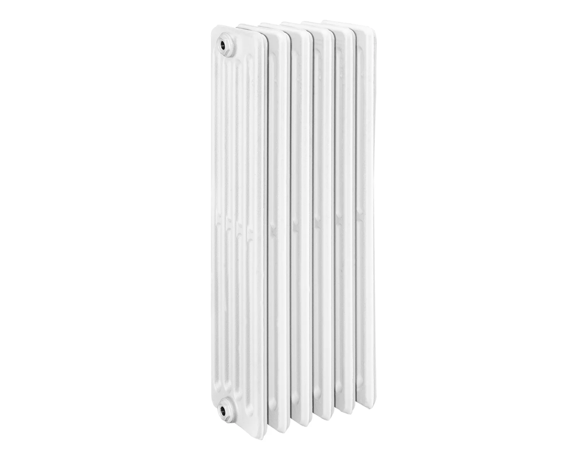Beispielbild eines Heizkörpers mit 6 Gliedern ASW HG-TEC DIN-Gussradiator Berlin RAL 9010, 5 Glieder, 980 mm Breite, 300 mm Tiefe, 220 mm Höhe
