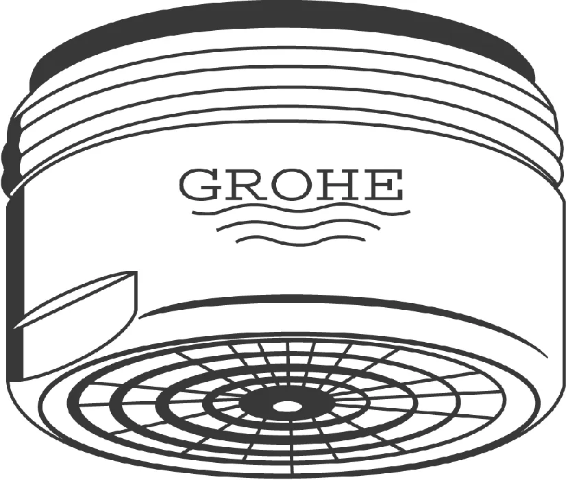 GROHE Mousseur 13929 Durchflussklasse A 15l/min bei 3 bar M24x1 chrom