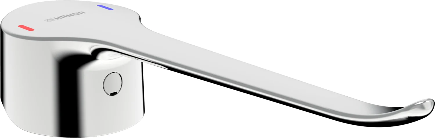 HansaCLINICA Langer Hebel HansaCLINICA 4524 Bedienungshebel lang L=180 Chrom
