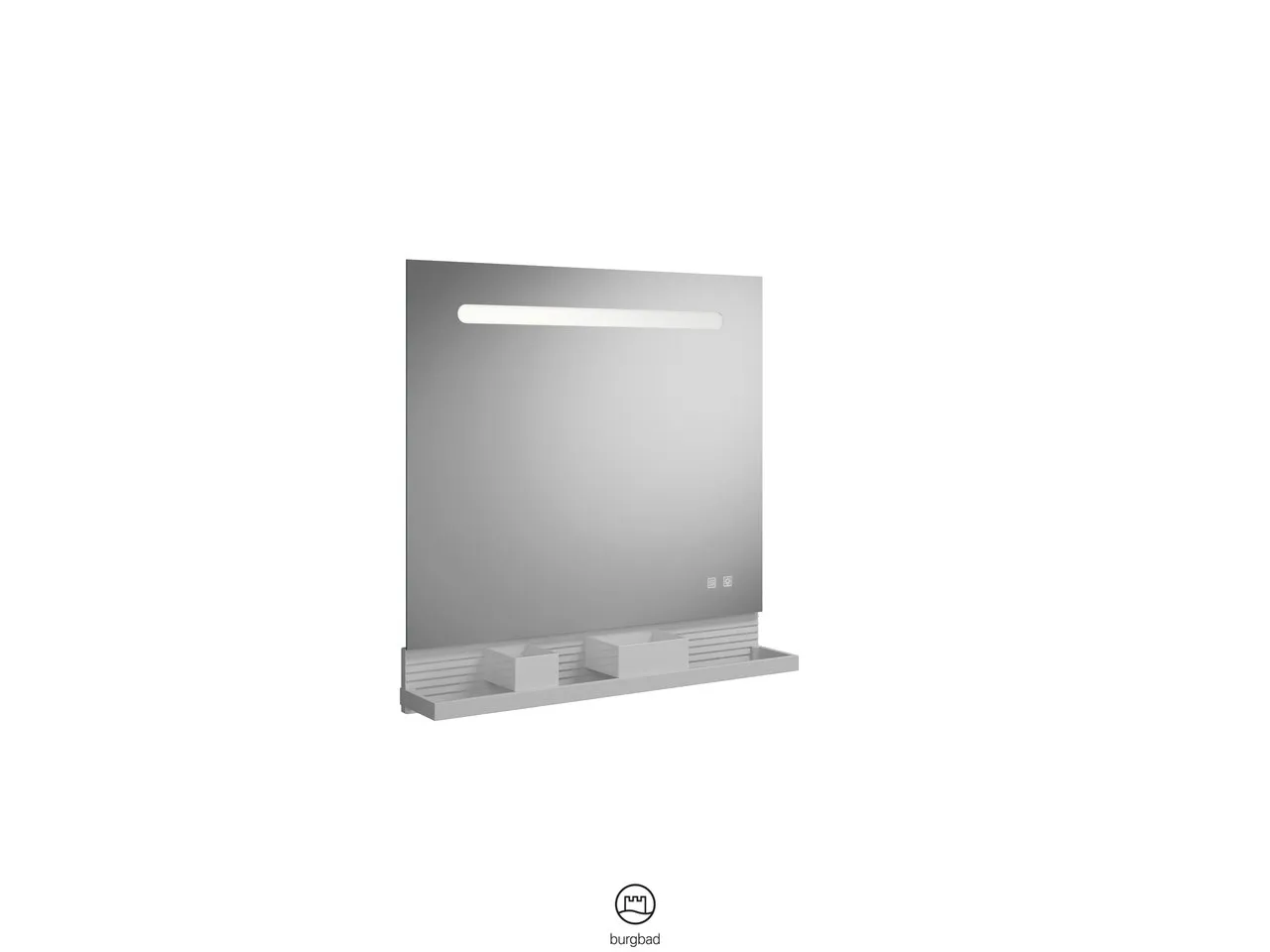 burgbad Spiegel „Fiumo“ 800 × 817 mm