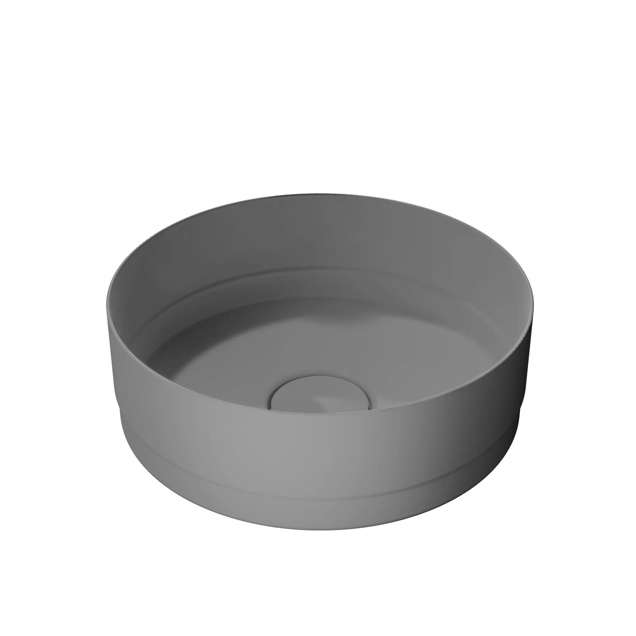 Waschtischschale „Nueva“ ⌀ 32 × 12,7 cm in cool grey 30, mit Perl-Effekt Waschtischschale „Nueva“ ⌀ 32 × 12,7 cm in cool grey 30, mit Perl-Effekt