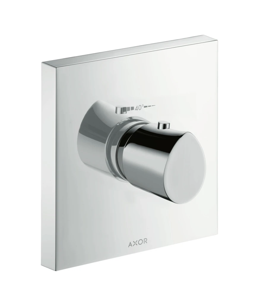 Thermostat Unterputz Axor Starck Organic High Flow Fertigset chrom