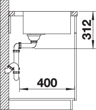 BLANCO SUBLINE 500-IF/A SteelFrame BLANCO SUBLINE 500-IF/A SteelFrame