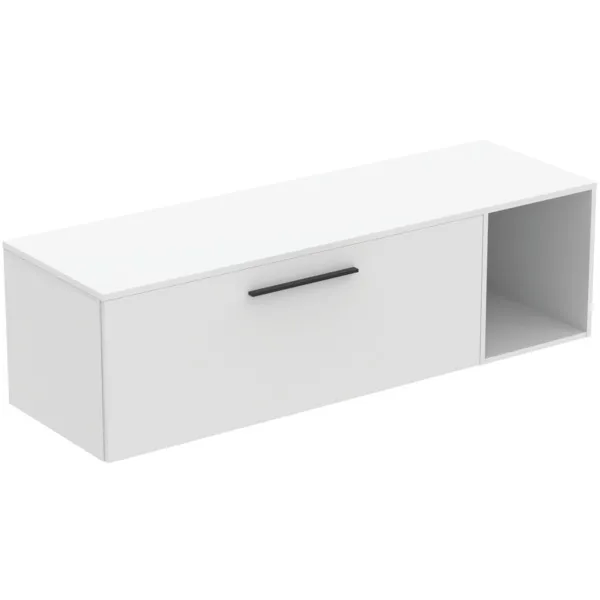 Ideal Standard i.life B 160cm Möbel-Set 1 Auszug Weiss/Schwarz Ideal Standard i.life B 160cm Möbel-Set 1 Auszug Weiss/Schwarz