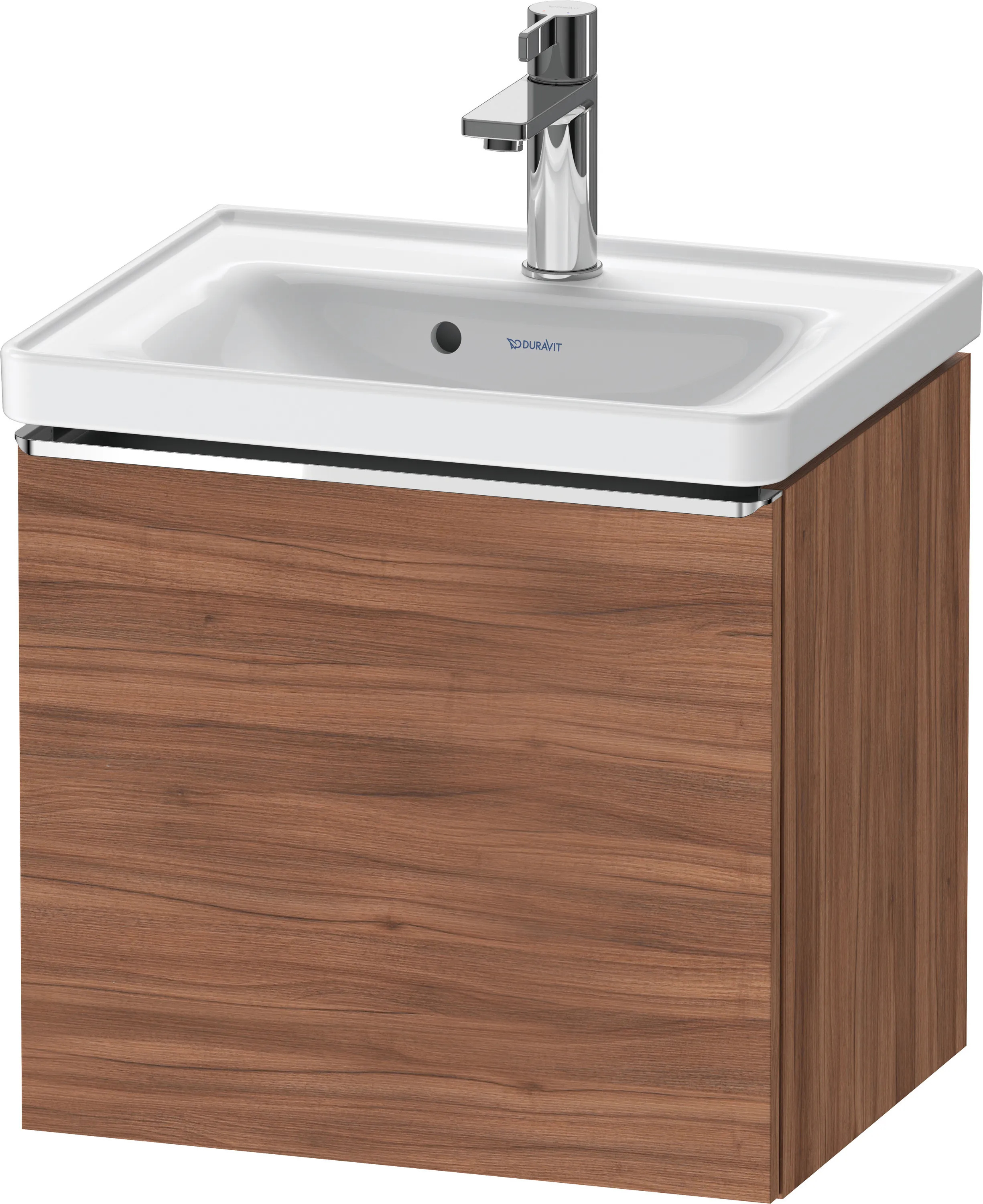 Duravit Waschtischunterschrank wandhängend „D-Neo“ 48,4 × 44 × 37,2 cm Nussbaum Natur