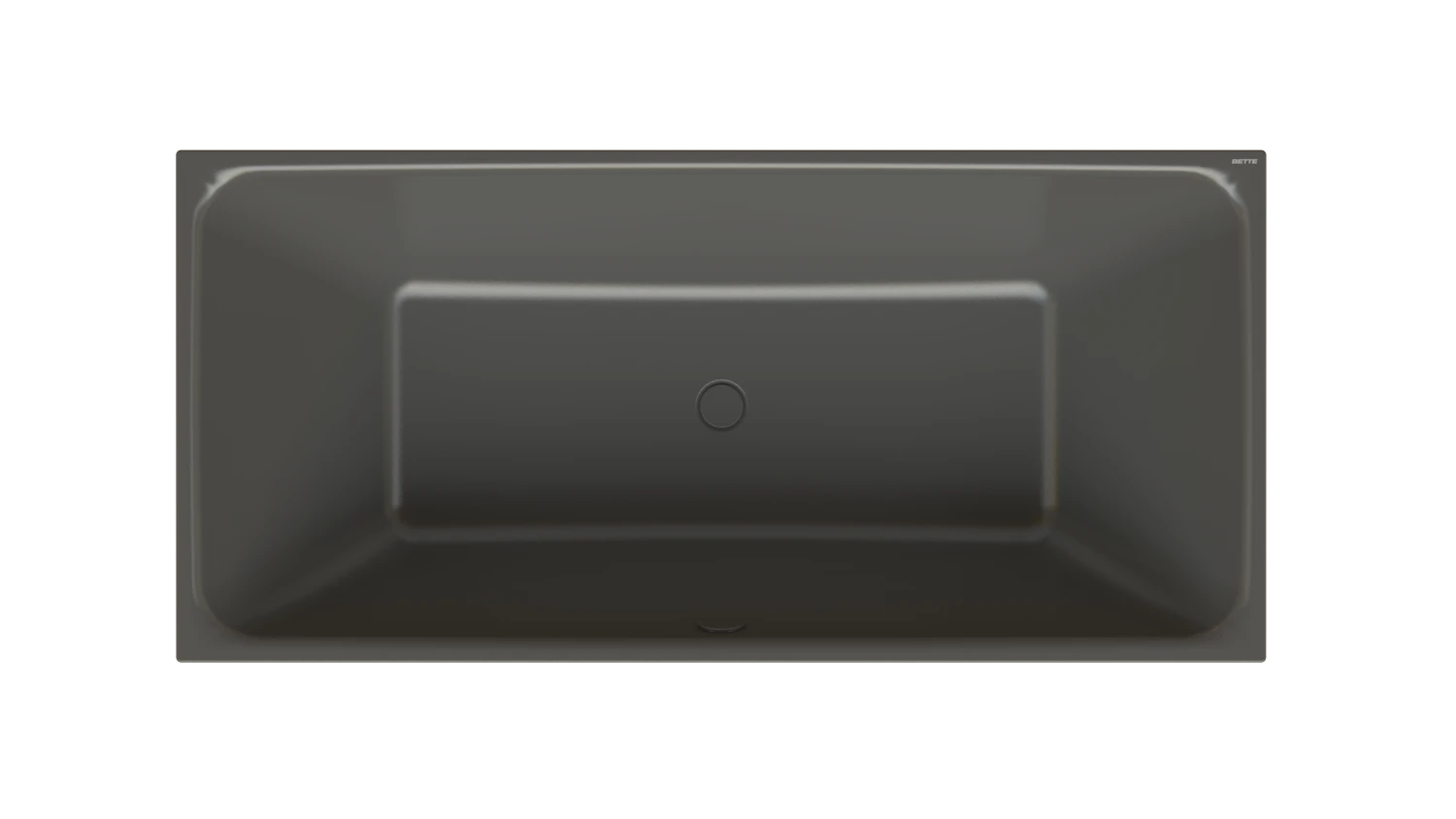 Bette Badewanne „BetteLoft“ rechteck 170 × 80 cm in Anthracite