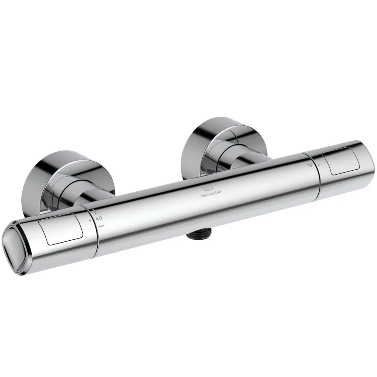 Brausethermostat Aufputz Ceratherm T100, Ausladung 78mm, Chrom Brausethermostat Aufputz Ceratherm T100, Ausladung 78mm, Chrom