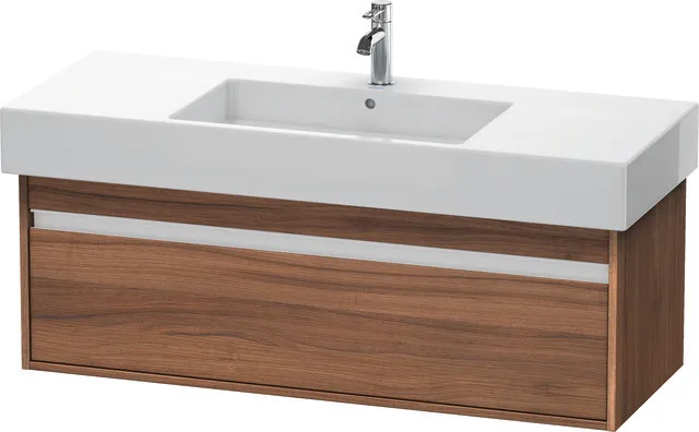 Duravit Waschtischunterschrank wandhängend „Ketho“ 120 × 41 × 45,5 cm in Nussbaum Natur Duravit Waschtischunterschrank wandhängend „Ketho“ 120 × 41 × 45,5 cm in Nussbaum Natur