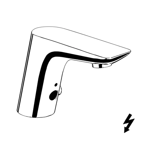 Kludi BALANCE Elektronische WT-Armatur DN 15, chrom Kludi BALANCE Elektronische WT-Armatur DN 15, chrom