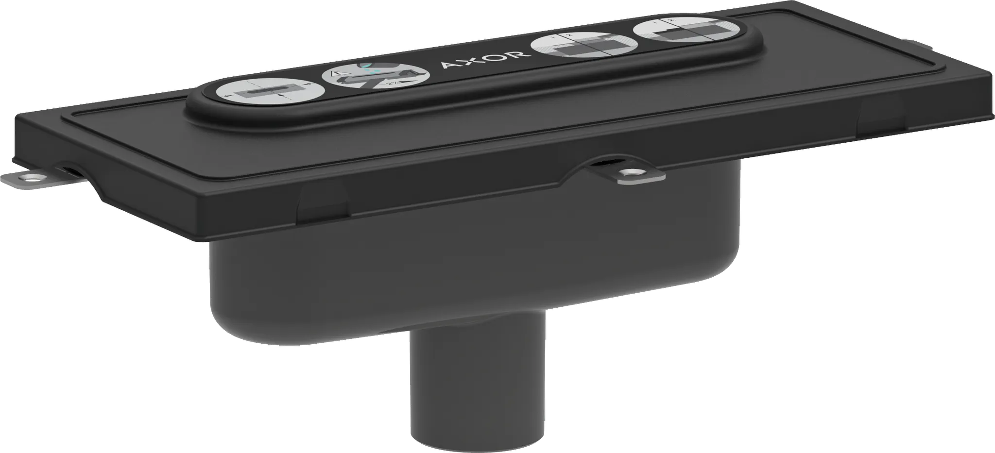 AXOR uBox universal Grundkörper Duschrinne Ablaufgehäuse für vertikale Installation