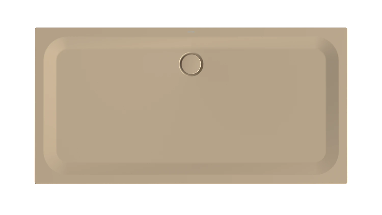 Bette rechteck Duschwanne „BetteUltra“ 1800 × 900 mm ohne Oberflächenbeschichtung, ohne Oberflächenveredelung, ohne Wannenträger, in Greige