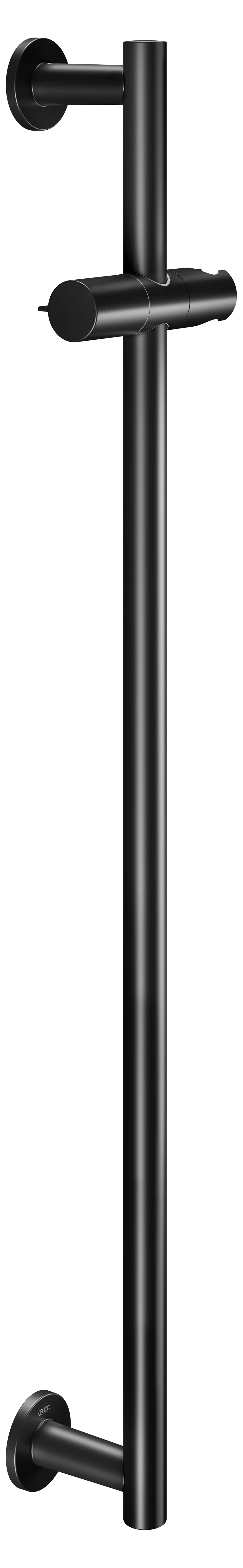 KEUCO IXMO Brausestange rund, 855 mm schwarz matt