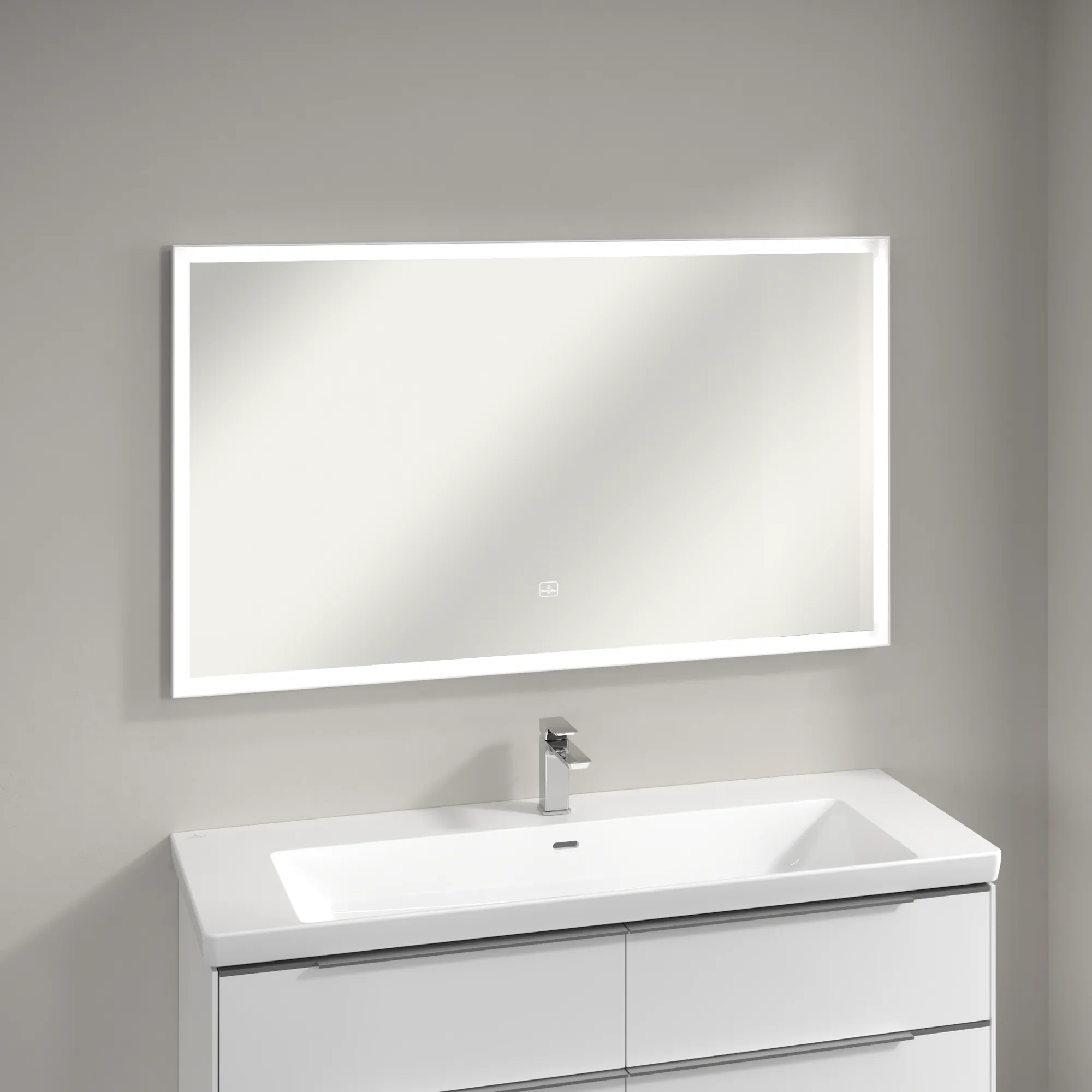 Villeroy & Boch Spiegel „Subway 3.0“ 1300 × 750 mm in White Matt Villeroy & Boch Spiegel „Subway 3.0“ 1300 × 750 mm in White Matt