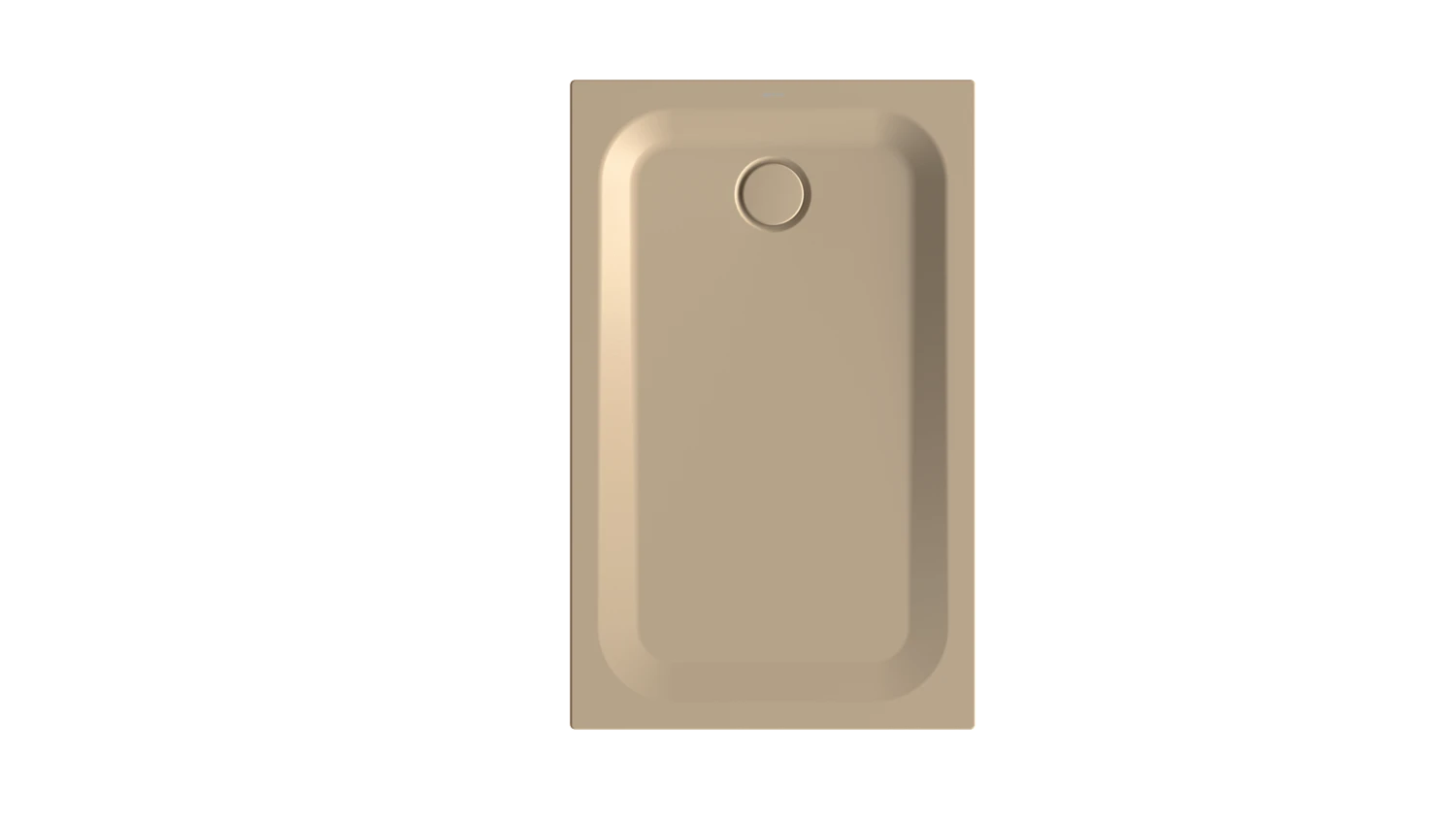 Bette rechteck Duschwanne „BetteUltra“ 1200 × 750 mm ohne Oberflächenbeschichtung, mit BetteGlasur Plus, ohne Wannenträger, in Greige