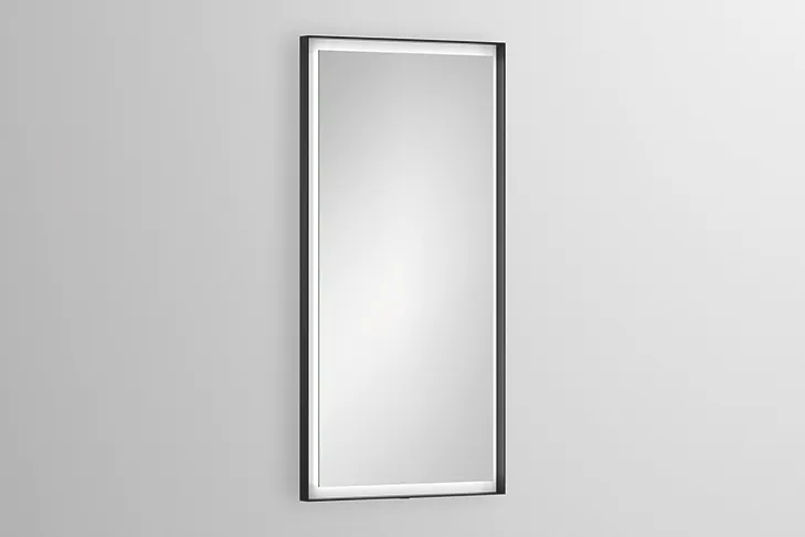 Alape Spiegel „Designspiegel“ 500 × 1000 mm in Mattschwarz Alape Spiegel „Designspiegel“ 500 × 1000 mm in Mattschwarz
