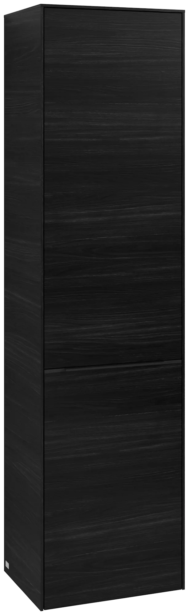 Villeroy & Boch Hochschrank mit Wäschekorb-Klappe „Subway 3.0“ 45 × 171 × 36,2 × 36,2 cm 1 Tür, 1 Wäscheklappe, 1 × fixer Fachboden, Anschlag: links, 2 × Glasfachboden, 1 Tür, Anschlag links