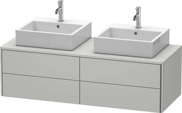 Duravit Waschtischunterschrank wandhängend „XSquare“ 140 × 40 × 54,8 cm Duravit Waschtischunterschrank wandhängend „XSquare“ 140 × 40 × 54,8 cm
