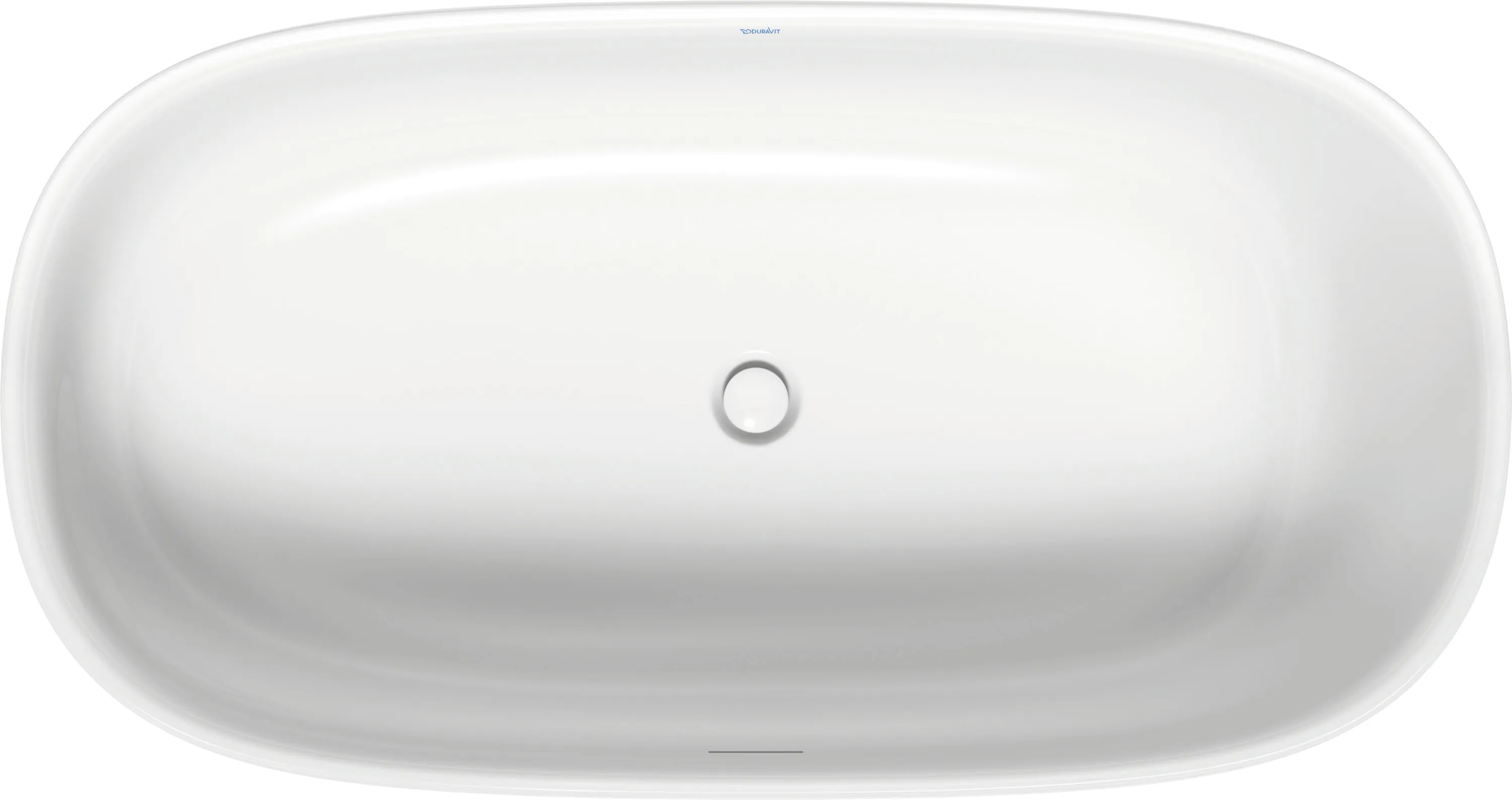 Duravit Badewanne „Zencha“ freistehend oval 1600 × 850 mm in Weiß (matt) Duravit Badewanne „Zencha“ freistehend oval 1600 × 850 mm in Weiß (matt)