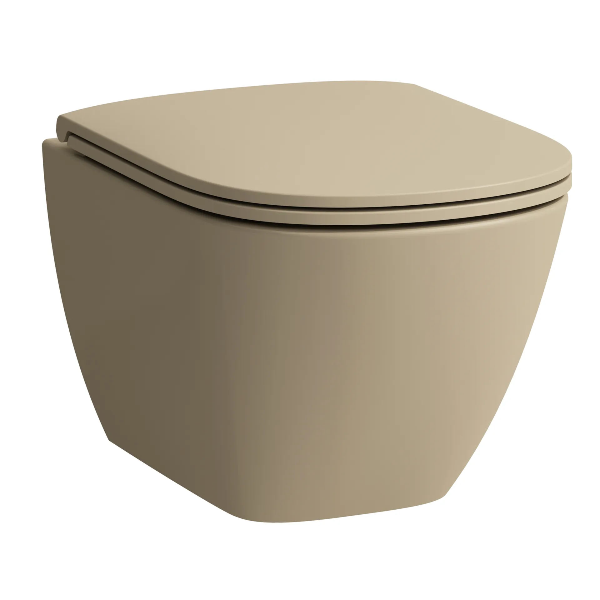 Laufen Wand-Tiefspül-WC „Lua“ 360 × 345 × 490 mm in Bahamabeige, ohne Spülrand Laufen Wand-Tiefspül-WC „Lua“ 360 × 345 × 490 mm in Bahamabeige, ohne Spülrand