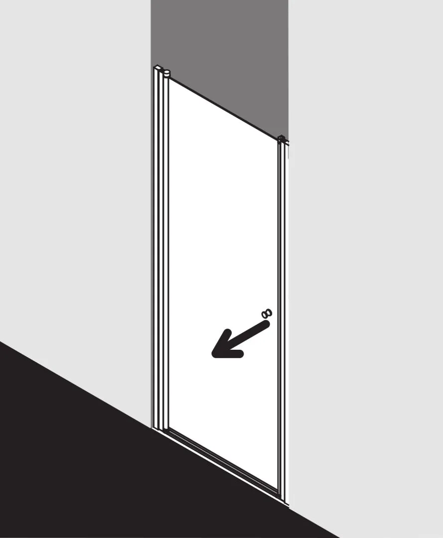 Kermi Duschdesign IBIZA 2000 Schwingtür Kermi Duschdesign IBIZA 2000 Schwingtür