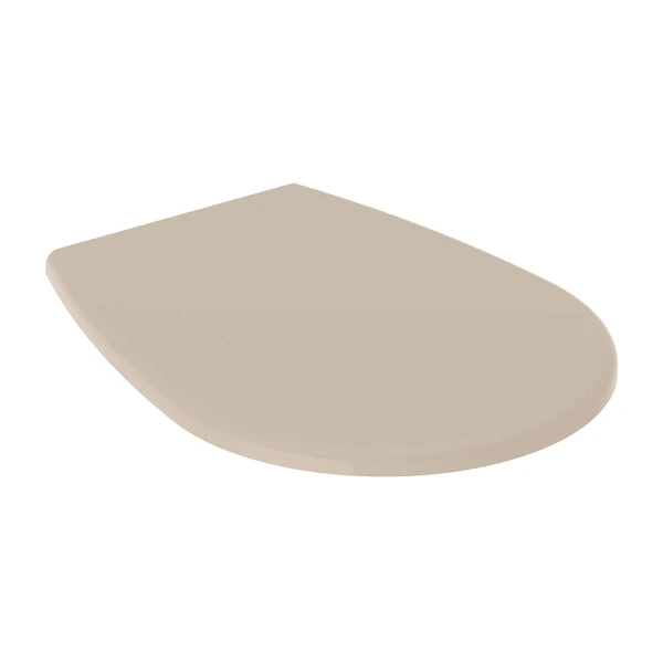 Geberit WC-Sitz ehemals Keramag „Renova“ 355 × 455 × 20 mm in bahamabeige, Befestigung von unten Geberit WC-Sitz ehemals Keramag „Renova“ 355 × 455 × 20 mm in bahamabeige, Befestigung von unten