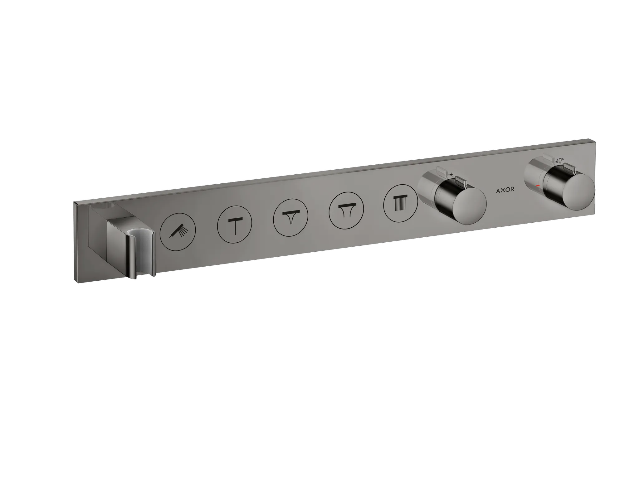 Thermostatmodul Unterputz Select Axor Fertigset 5 Verbraucher chrom