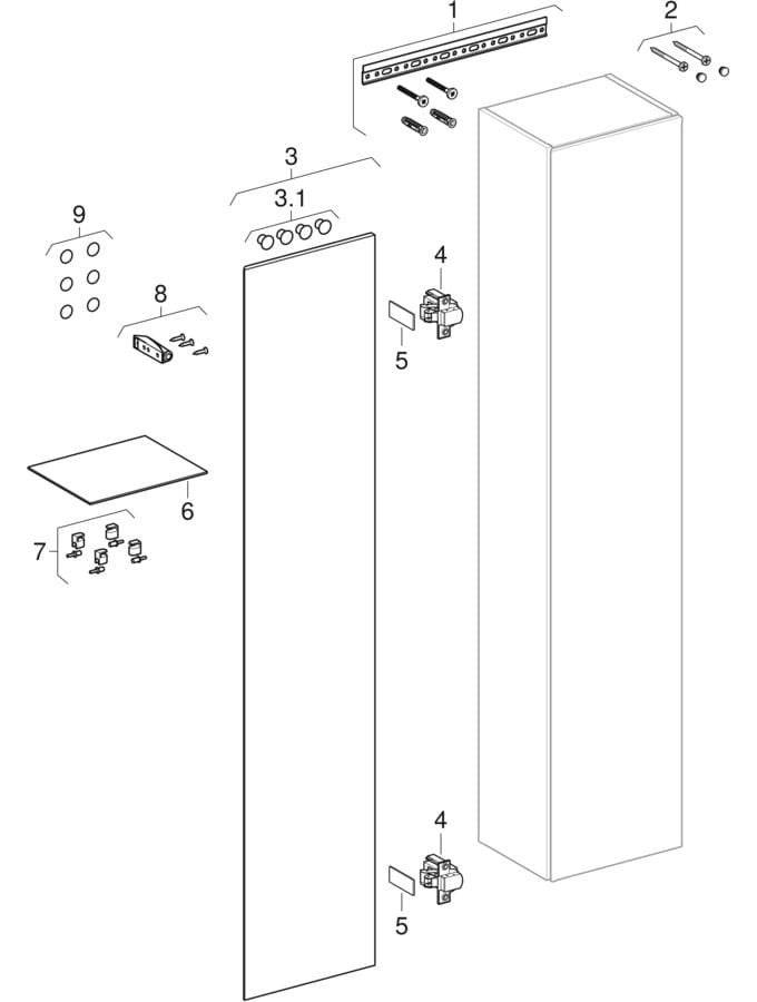 Geberit Hochschrank