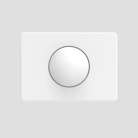 Betätigungsplatte „S 704“ in weiß-alpin Betätigungsplatte „S 704“ in weiß-alpin