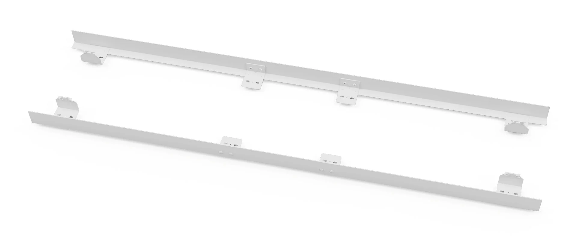 Kermi Befestigungsset Niva einlagig, 1220 mm in Anthrazitgrau Kermi Befestigungsset Niva einlagig, 1220 mm in Anthrazitgrau