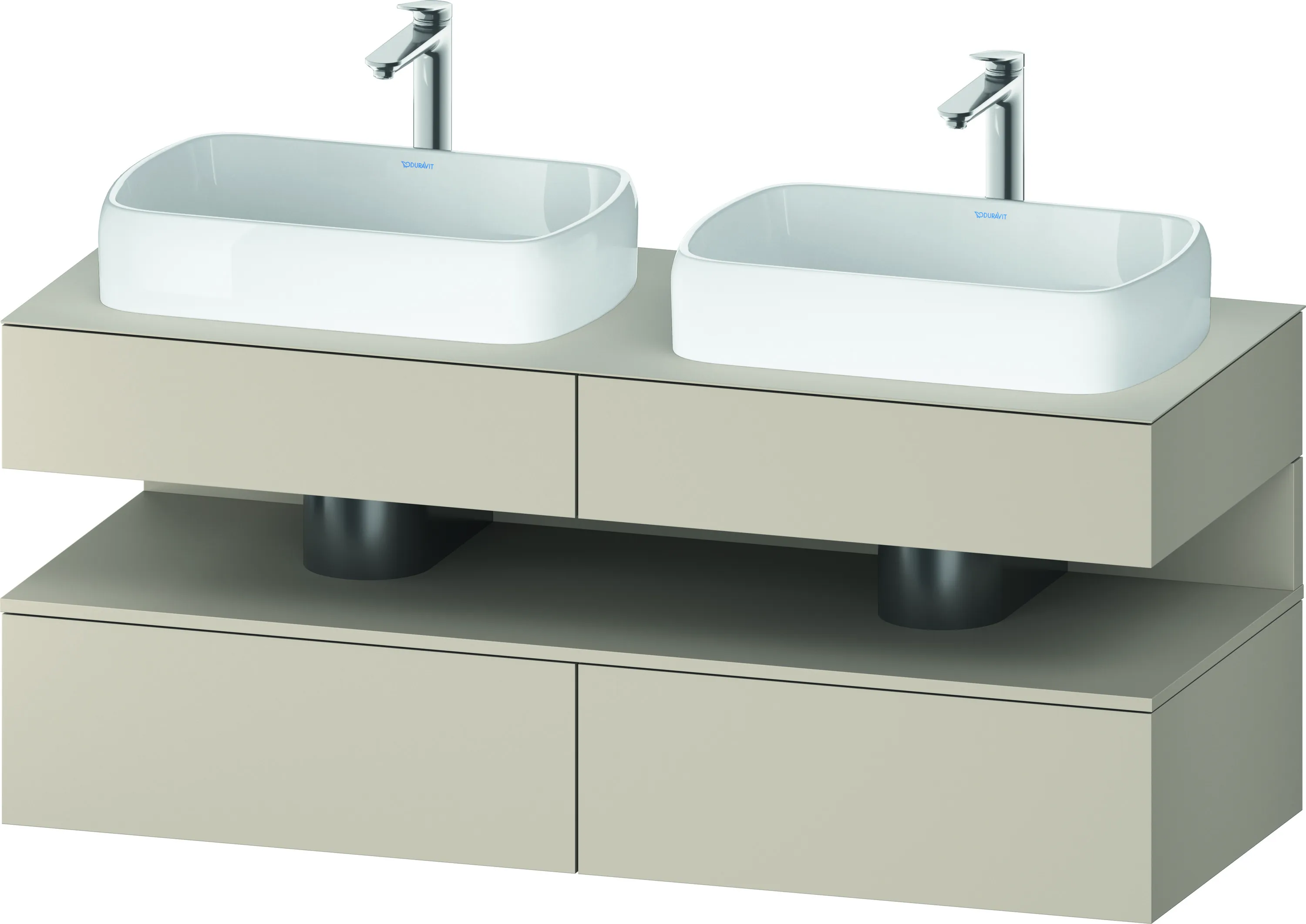 Duravit Waschtischunterschrank wandhängend „Qatego“