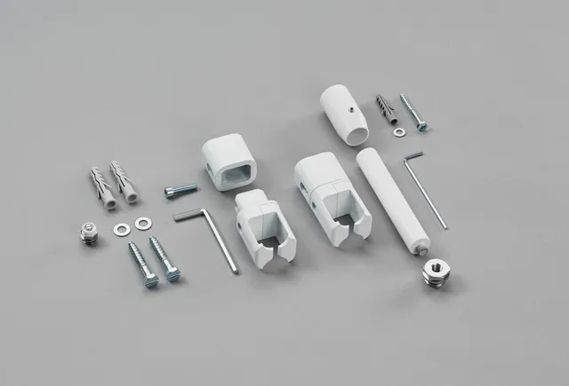 Zehnder Raumteiler-Montageset mit Fußstütze für „Zeno“ einlagig mit Fußstütze in weiß Zehnder Raumteiler-Montageset mit Fußstütze für „Zeno“ einlagig mit Fußstütze in weiß