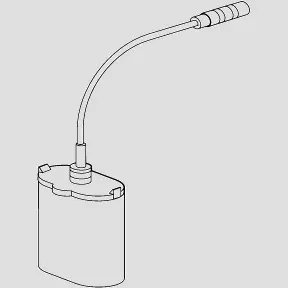 SANIT Batteriehalterung für Batterie CR P 2