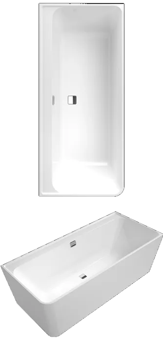 Villeroy & Boch Badewanne „Collaro“ vorwand rechteck 179 × 79 cm, rechts 