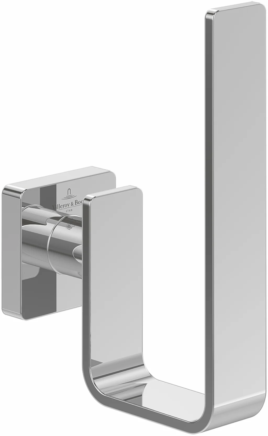 Villeroy & Boch Elements - Striking Reserve-Toilettenpapierhalter, 140x93x45mm, K5 Matt Black