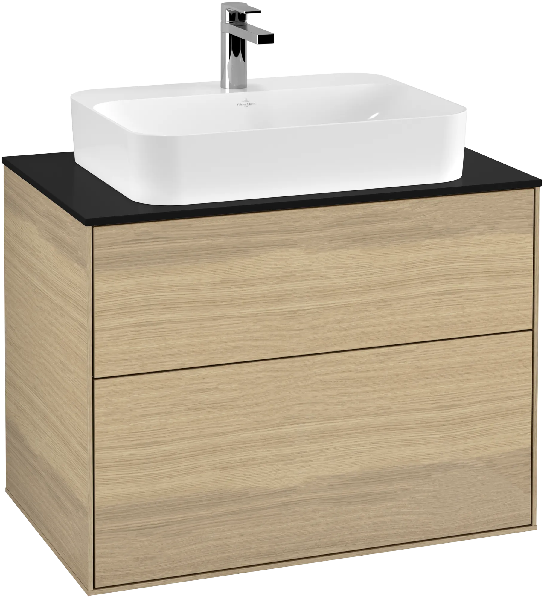 Villeroy & Boch Finion Waschbeckenunterschrank G34, 800 x 603 x 501 mm, mit Beleuchtung, 2 Auszüge Villeroy & Boch Finion Waschbeckenunterschrank G34, 800 x 603 x 501 mm, mit Beleuchtung, 2 Auszüge
