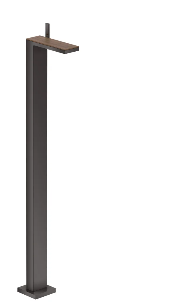 Hansgrohe AXOR MyEdition Platte 245 mm, Amerikanischer Nussbaum, abnehmbar