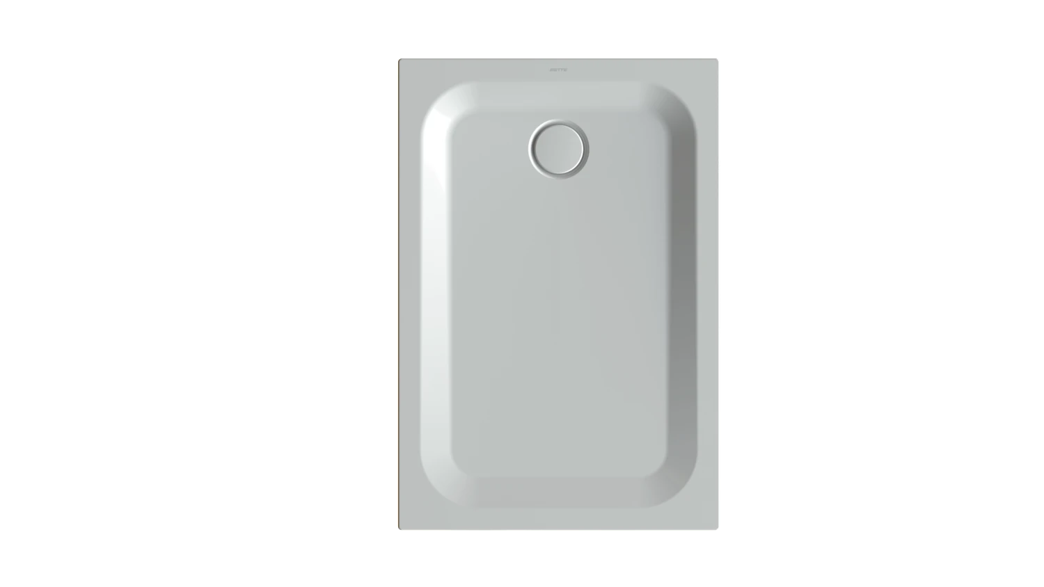 Bette rechteck Duschwanne „BetteUltra“ 1100 × 750 mm ohne Oberflächenbeschichtung, ohne Oberflächenveredelung, ohne Wannenträger, in Manhattan