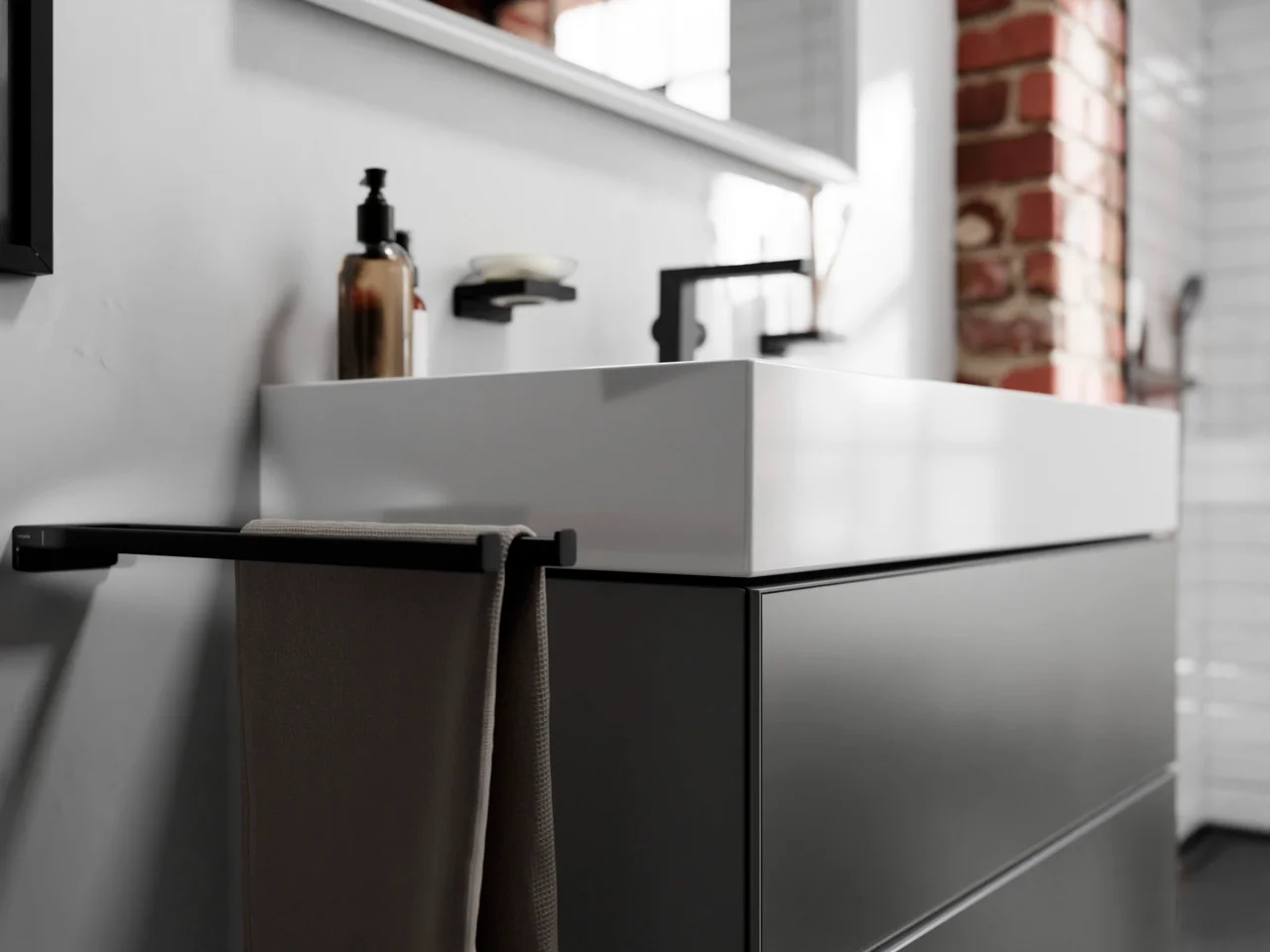 Hansgrohe Xevolos E Waschtisch, Keramik, weiß, 1000x480 mm, 140 mm Höhe, wandhängend, ohne Überlauf, SmartClean Glasur Hansgrohe Xevolos E Waschtisch, Keramik, weiß, 1000x480 mm, 140 mm Höhe, wandhängend, ohne Überlauf, SmartClean Glasur