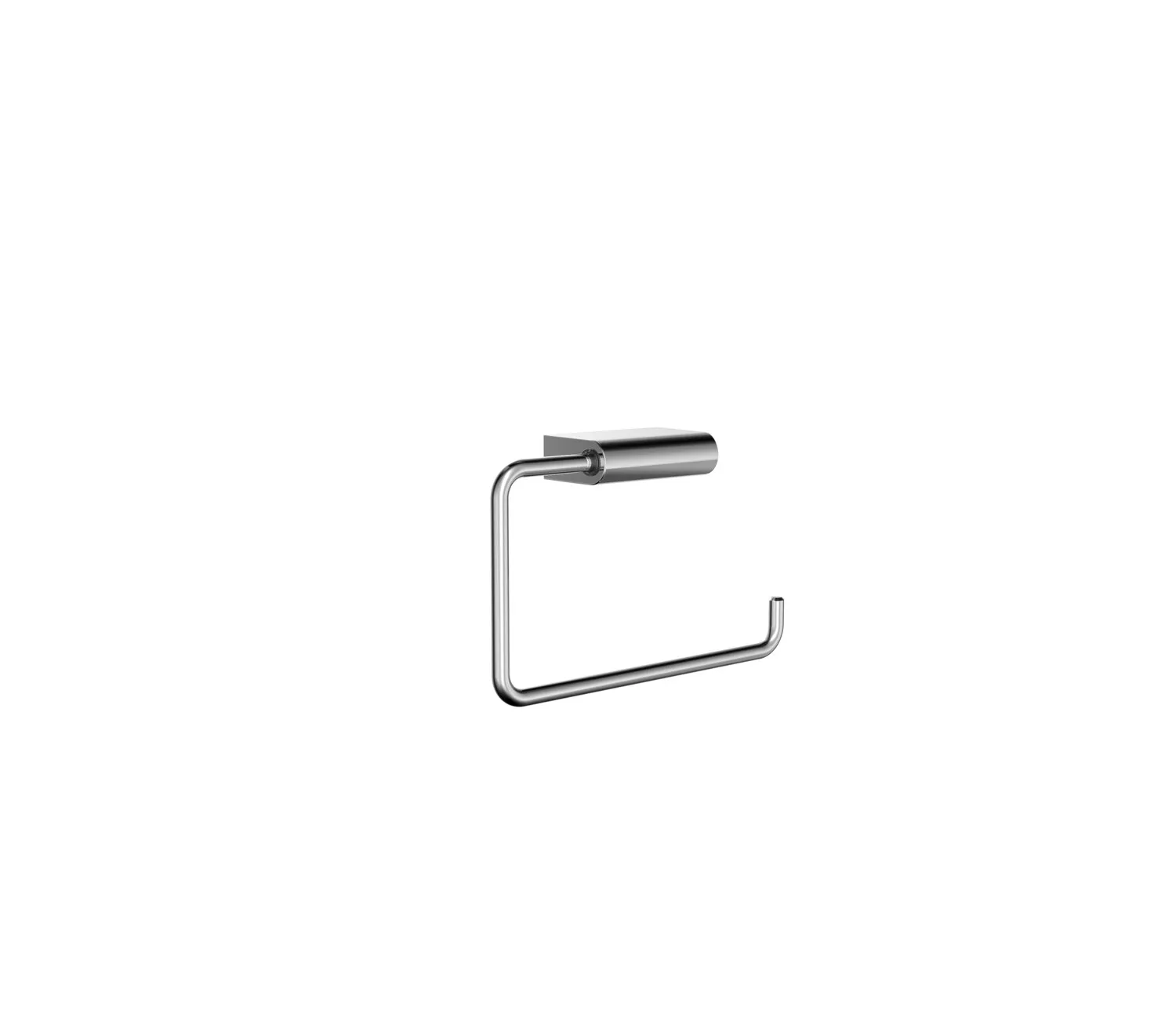 emco Papierhalter „flow“ 13,2 × 3,15 × 8,5 cm in chrom, Befestigung verdeckt emco Papierhalter „flow“ 13,2 × 3,15 × 8,5 cm in chrom, Befestigung verdeckt