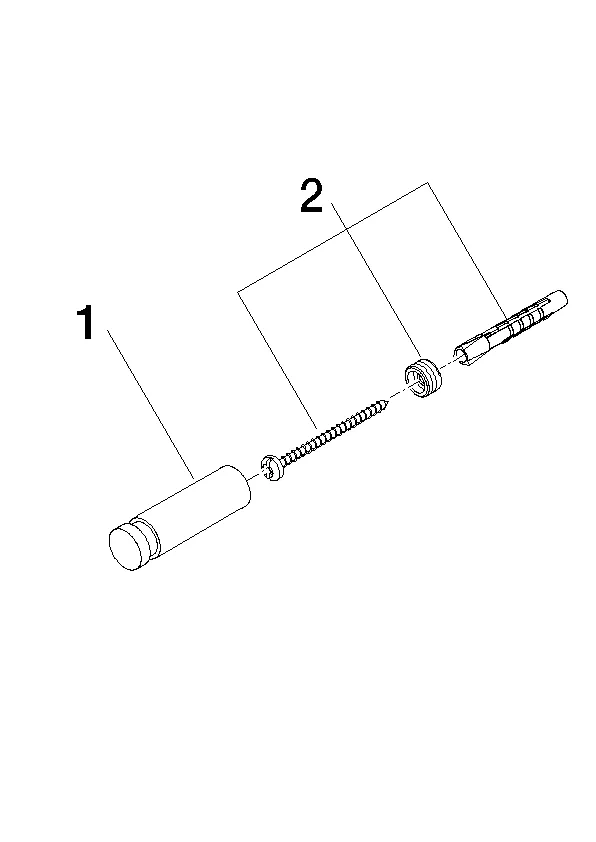 Dornbracht Haken - Ausladung 55 mm Dornbracht Haken - Ausladung 55 mm