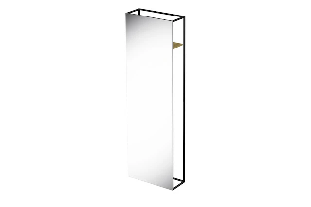 Bette Standspiegel „BetteLux Shape“ 60 × 190 cm in Schwarz (matt) Bette Standspiegel „BetteLux Shape“ 60 × 190 cm in Schwarz (matt)