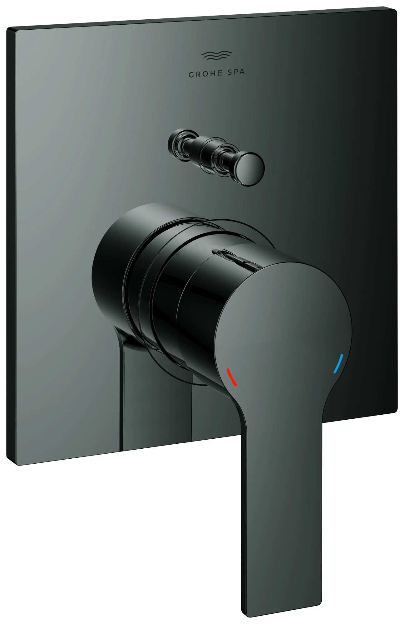 Einhand-Wannenbatterie Allure 19315_1, Fertigmontageset für Rapido SmartBox, chrom